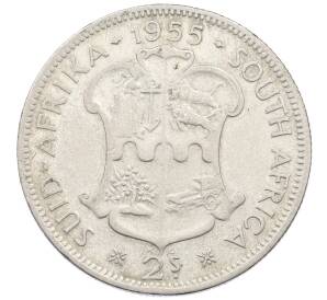 2 шиллинга 1955 года Британская Южная Африка — Фото №1