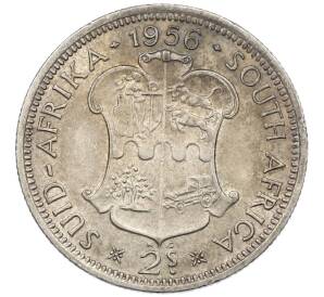 2 шиллинга 1956 года Британская Южная Африка — Фото №1