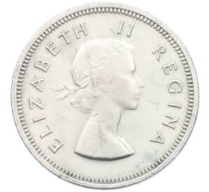 2 шиллинга 1957 года Британская Южная Африка — Фото №2