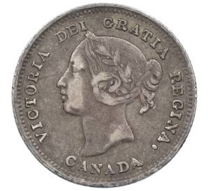 5 центов 1880 года Канада — Фото №2
