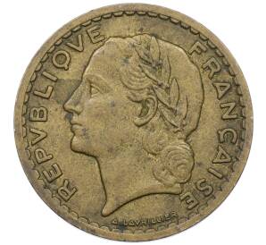 5 франков 1946 года C Французские колонии в Африке (выпуск для Алжира и Туниса) — Фото №2