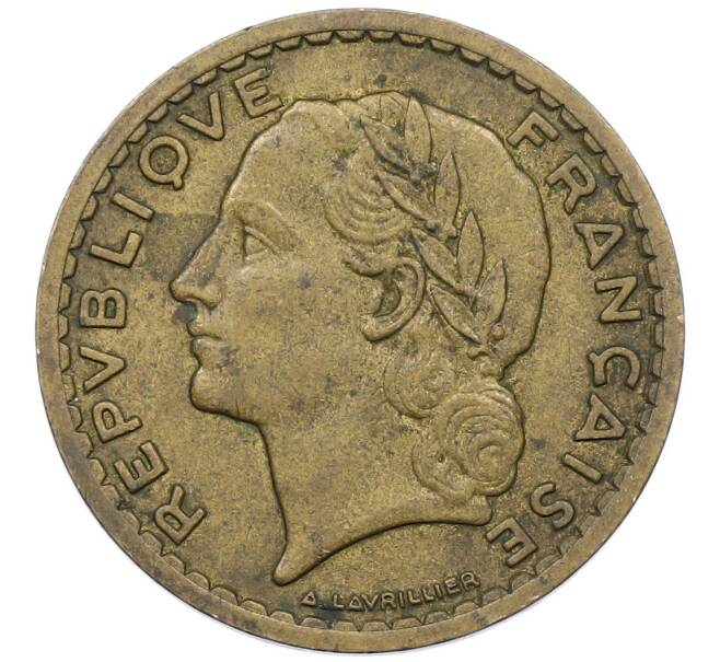 Монета 5 франков 1946 года C Французские колонии в Африке (выпуск для Алжира и Туниса) (Артикул: K27-87287) — Фото №2