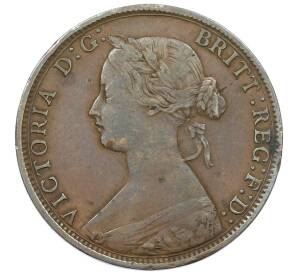 1 цент 1861 года Новая Шотландия — Фото №2