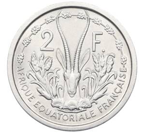 2 франка 1948 года Французская Экваториальная Африка — Фото №1