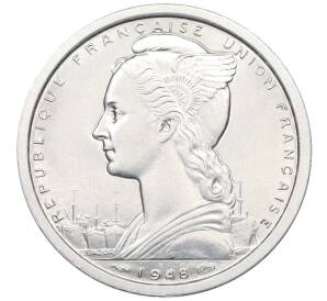 2 франка 1948 года Французская Экваториальная Африка — Фото №2