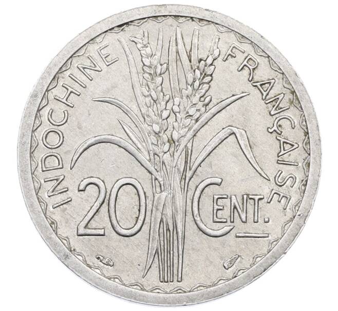 Монета 20 сантимов 1945 года Французский Индокитай (Артикул: K27-87309) — Фото №1