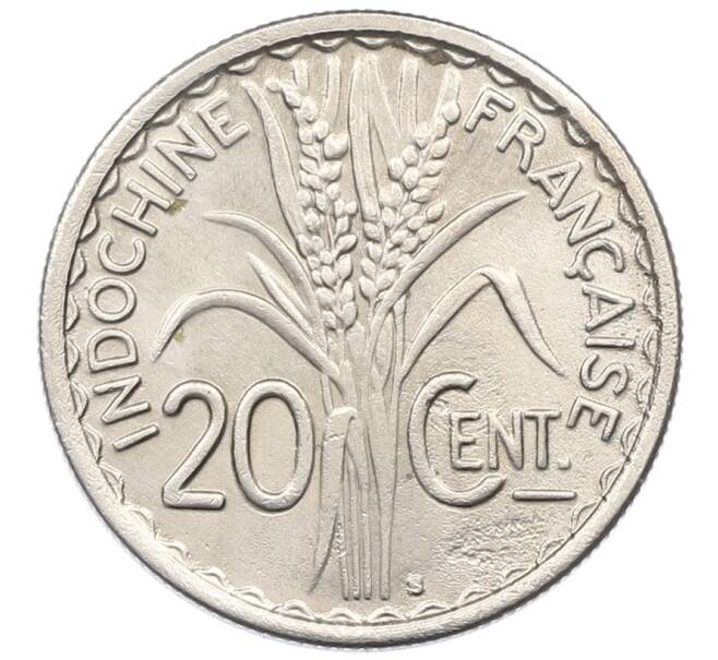 Монета 20 сантимов 1941 года Французский Индокитай (Артикул: K27-87310) — Фото №1