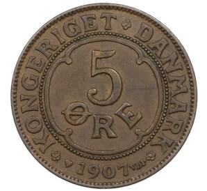 5 эре 1907 года Дания — Фото №1