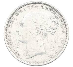 1 шиллинг 1883 года Великобритания — Фото №2