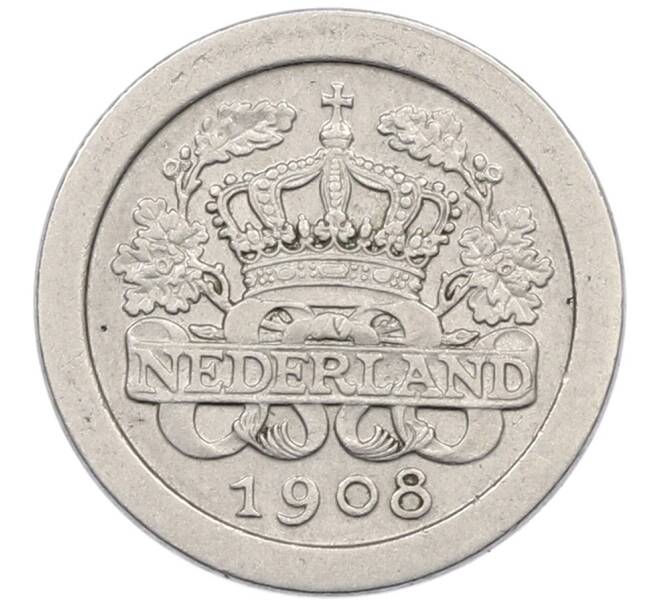 Монета 5 центов 1908 года Нидерланды (Артикул: K27-87332) — Фото №1