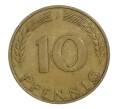 Монета 10 пфеннигов 1949 года J Германия (Артикул M2-34665)