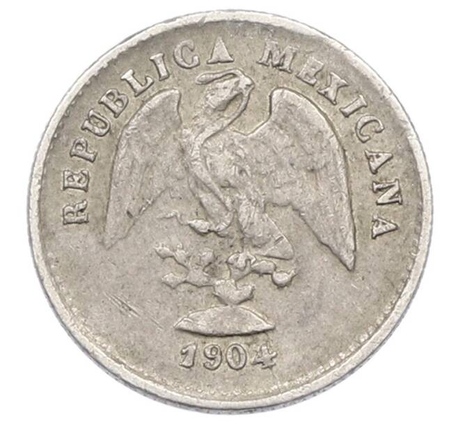 Монета 5 сентаво 1904 года Мексика (Артикул: K27-87336) — Фото №1