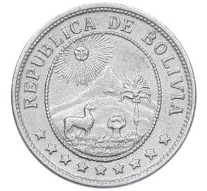 10 сентаво 1942 года Боливия — Фото №2