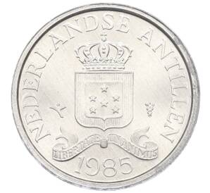 1 цент 1985 года Нидерландские Антильские острова — Фото №1
