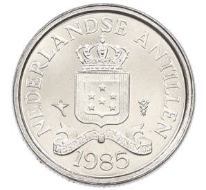 10 центов 1985 года Нидерландские Антильские острова — Фото №1