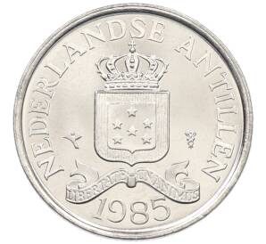 25 центов 1985 года Нидерландские Антильские острова — Фото №1
