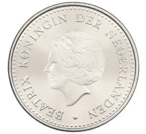 1 гульден 1985 года Нидерландские Антильские острова — Фото №2