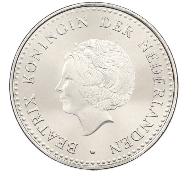 Монета 2 1/2 гульдена 1985 года Нидерландские Антильские острова (Артикул: K27-87353) — Фото №2