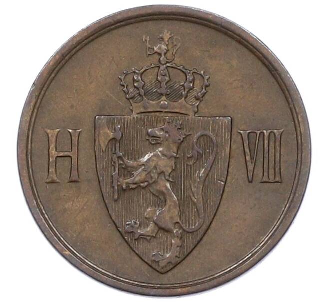 Монета 1 эре 1907 года Норвегия (Артикул: K27-87360) — Фото №2