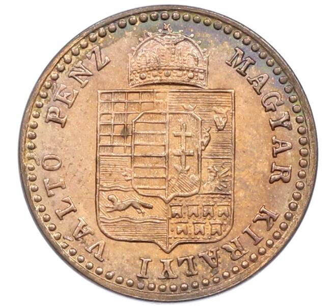 Монета 5/10 крейцера 1882 года Венгрия (Артикул: K27-87361) — Фото №2