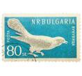 Почтовая марка 80 стотинок 1959 года Болгария «Обыкновенная кукушка» (Артикул: P2-1420) — Фото №1