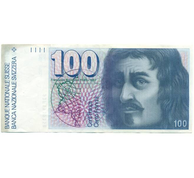 Банкнота 100 франков 1993 года Швейцария (Артикул: T11-39544) — Фото №1