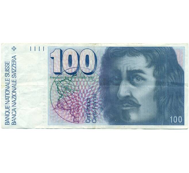 Банкнота 100 франков 1991 года Швейцария (Артикул: T11-39547) — Фото №1