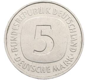 5 марок 1977 года J Западная Германия (ФРГ) — Фото №2