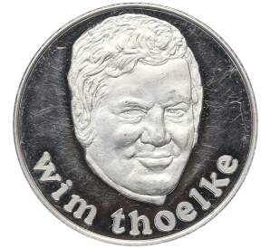 Жетон 1 марка Германия «Телеведущий Вим Тоэлке» — Фото №1