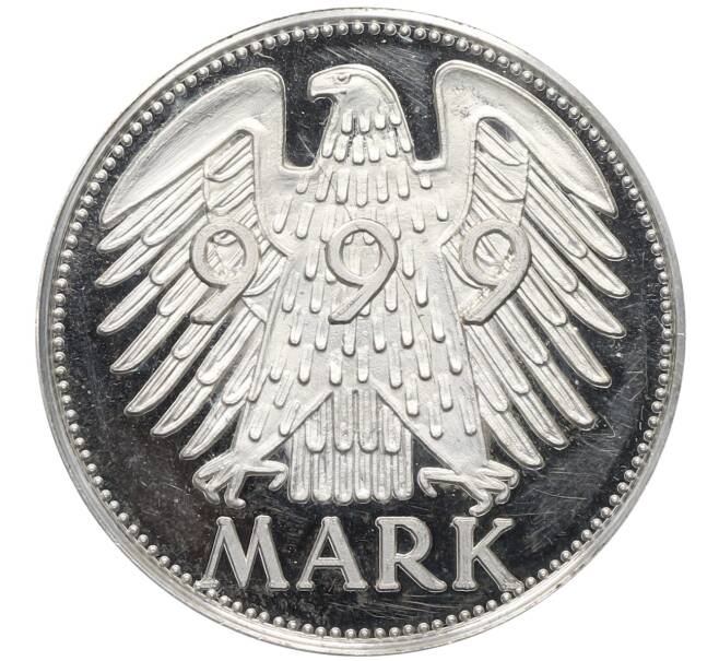 Жетон 1 марка Германия «Телеведущий Вим Тоэлке» (Артикул: T11-39609) — Фото №2