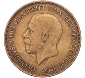 1 пенни 1936 года Великобритания — Фото №2