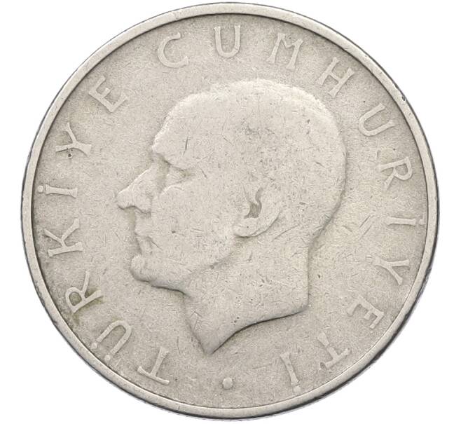 Монета 1 лира 1957 года Турция (Артикул: K12-78025) — Фото №2