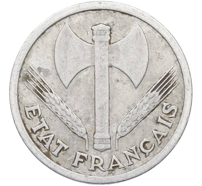 Монета 2 франка 1944 года Франция (Артикул: K12-78031) — Фото №2