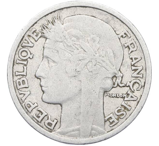 Монета 2 франка 1950 года B Франция (Артикул: K12-78033) — Фото №2