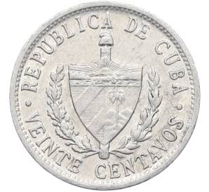 20 сентаво 1969 года Куба — Фото №2