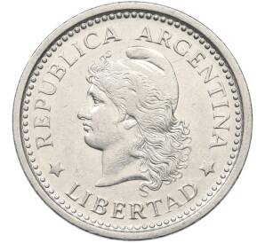 1 песо 1958 года Аргентина — Фото №2