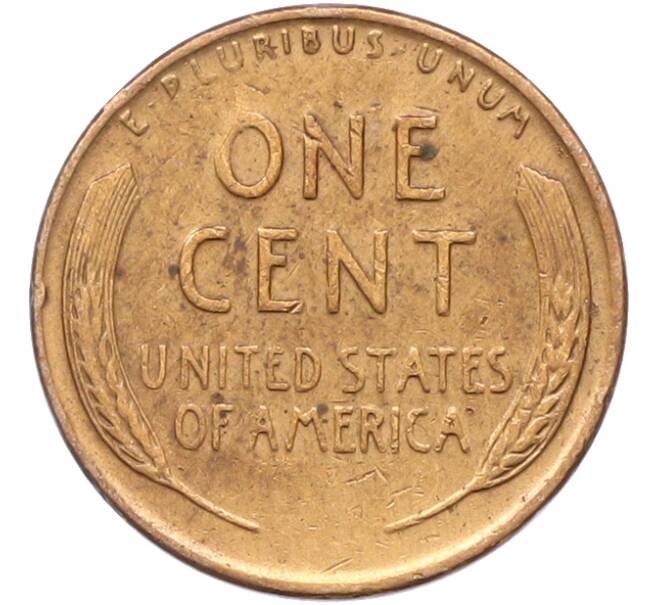 Монета 1 цент 1953 года D США (Артикул: K12-78070) — Фото №2