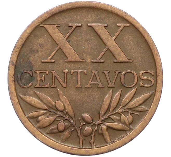 Монета 20 сентаво 1949 года Португалия (Артикул: K12-78079) — Фото №2