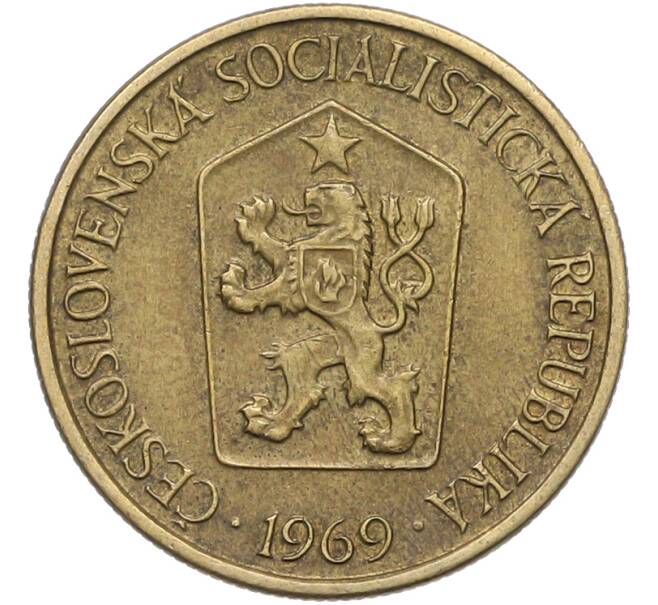 Монета 1 крона 1969 года Чехословакия (Артикул: K12-78086) — Фото №2