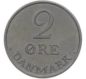 2 эре 1962 года Дания — Фото №1