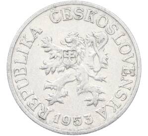 25 геллеров 1953 года Чехословакия — Фото №2