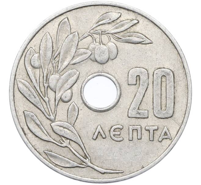 Монета 20 лепт 1964 года Греция (Артикул: K12-78108) — Фото №2