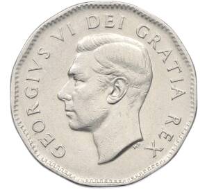 5 центов 1949 года Канада — Фото №2