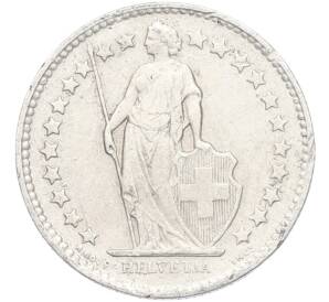 1/2 франка 1956 года Швейцария — Фото №2