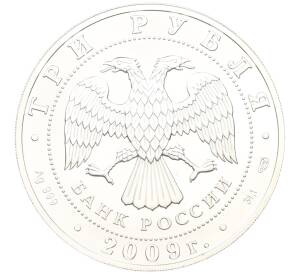 3 рубля 2009 года СПМД «Георгий Победоносец» — Фото №2