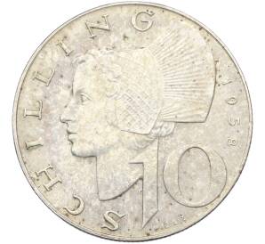 10 шиллингов 1958 года Австрия — Фото №1