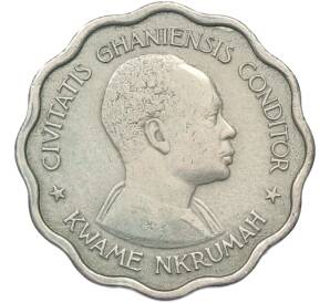 3 пенса 1958 года Гана — Фото №2