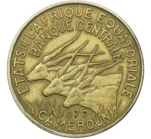 5 франков 1970 года Экваториальная Африка (Камерун) — Фото №1
