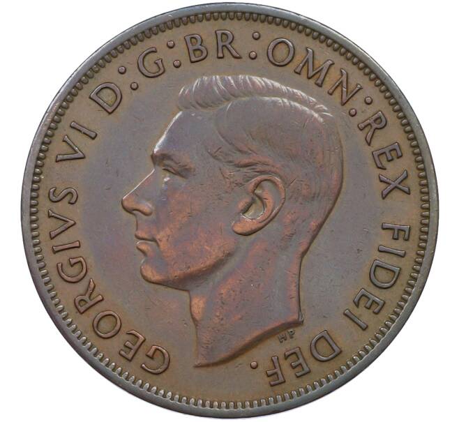 Монета 1 пенни 1951 года Австралия (Артикул: T11-39677) — Фото №2
