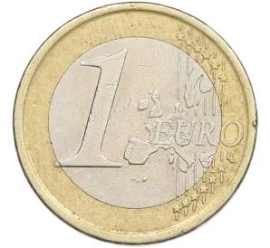 1 евро 2001 года Испания — Фото №2